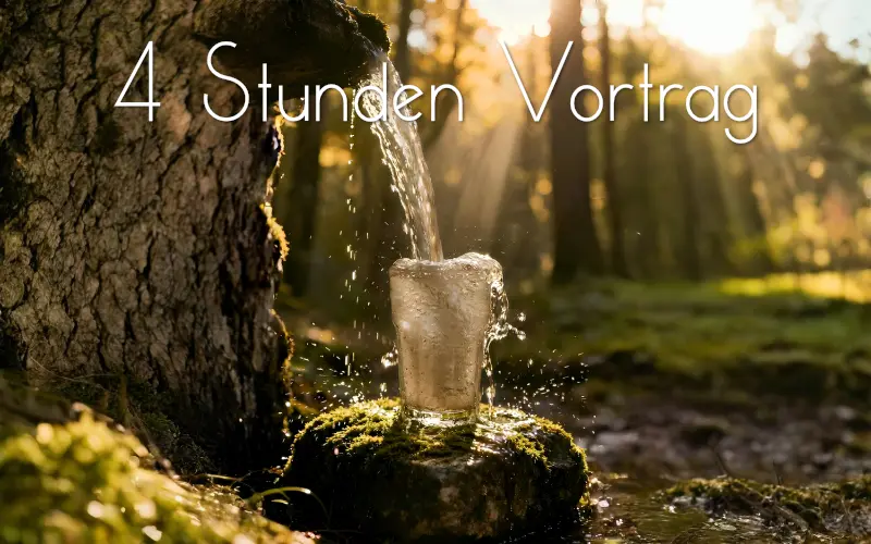 Es ist schwer ein Gefäß zu füllen - 4 Stunden Vortrag